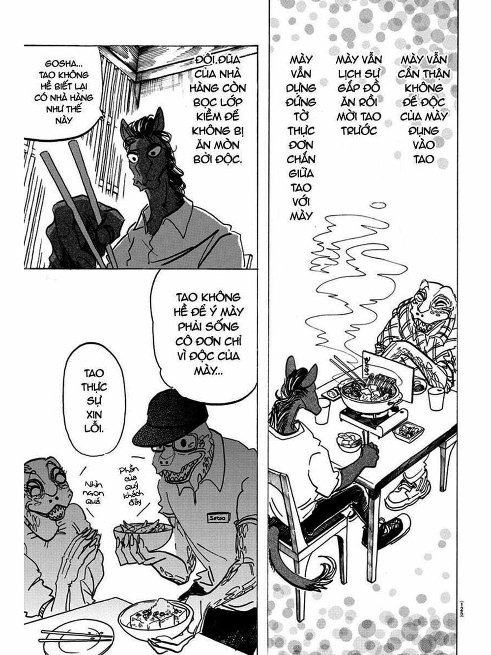 Truyện Tranh Bởi Vì Chúng Ta Đều Là Những Ngôi Sao - Beastars trang 10