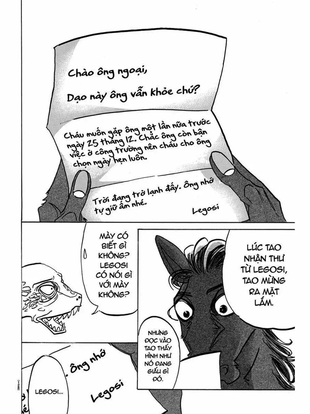 Truyện Tranh Bởi Vì Chúng Ta Đều Là Những Ngôi Sao - Beastars trang 10