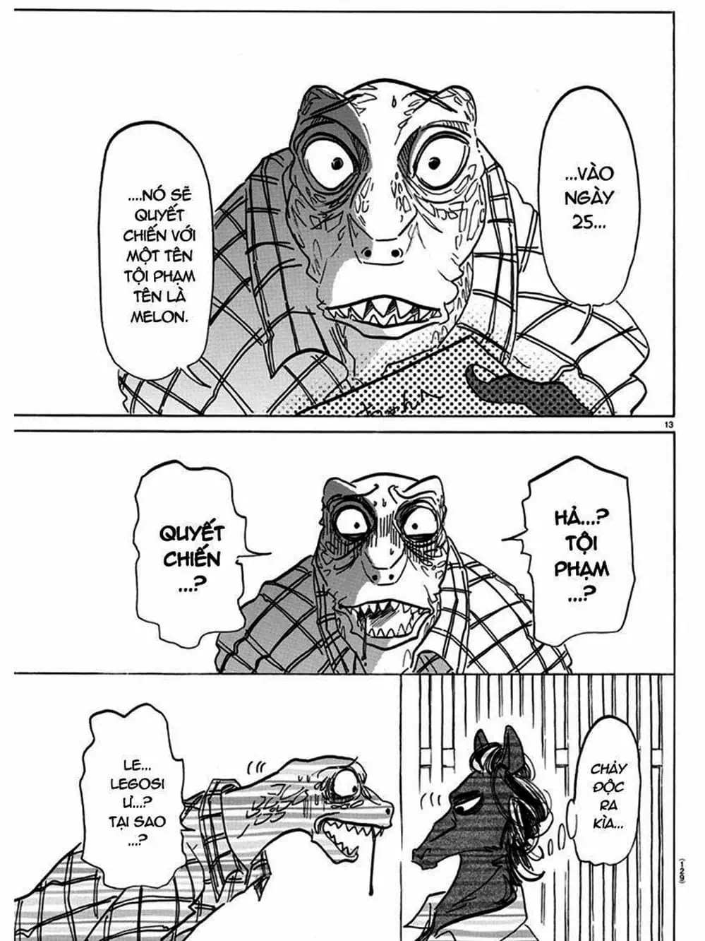 Truyện Tranh Bởi Vì Chúng Ta Đều Là Những Ngôi Sao - Beastars trang 10