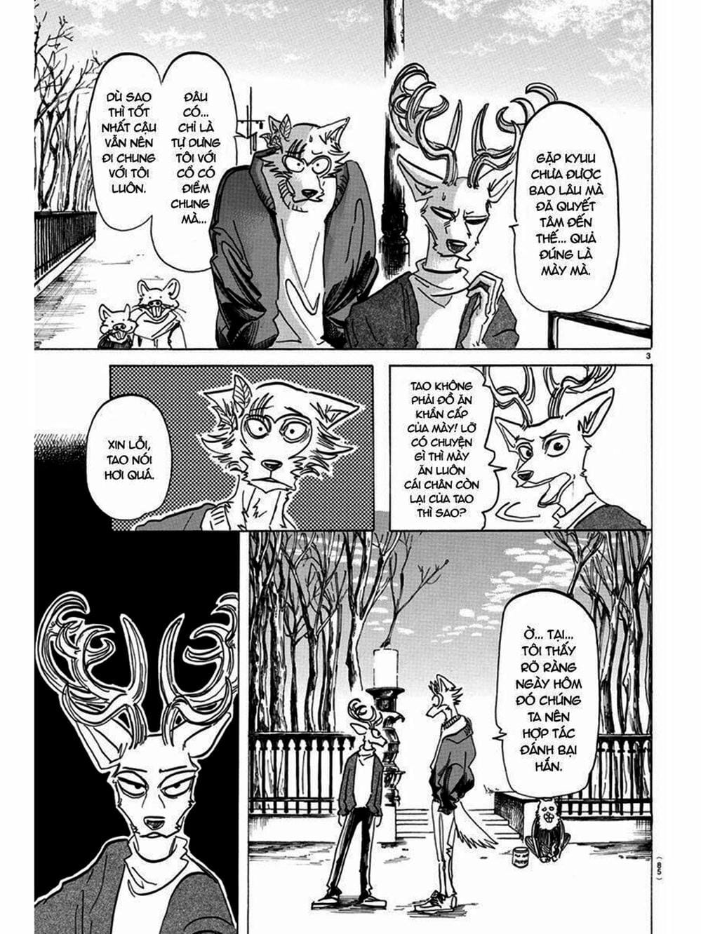 Truyện Tranh Bởi Vì Chúng Ta Đều Là Những Ngôi Sao - Beastars trang 10