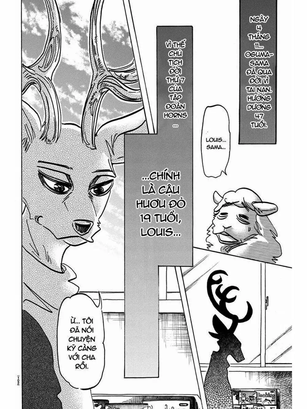 Truyện Tranh Bởi Vì Chúng Ta Đều Là Những Ngôi Sao - Beastars trang 10