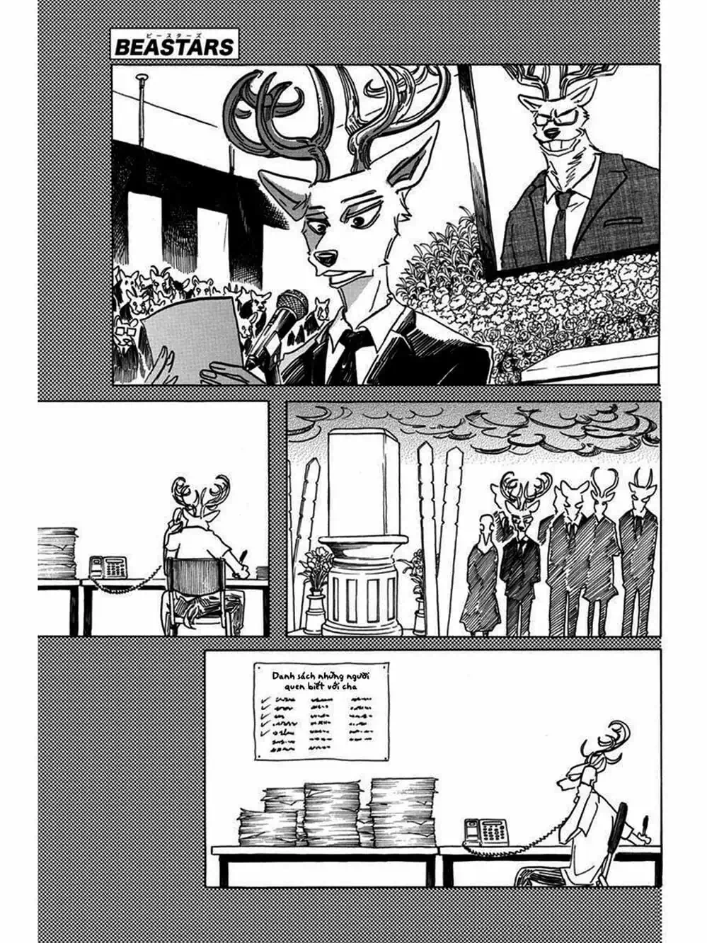 Truyện Tranh Bởi Vì Chúng Ta Đều Là Những Ngôi Sao - Beastars trang 10