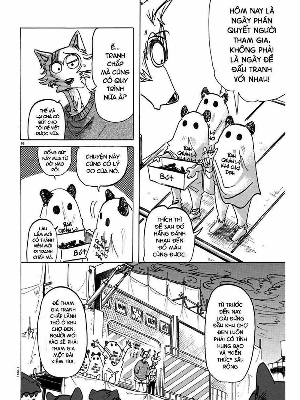 Truyện Tranh Bởi Vì Chúng Ta Đều Là Những Ngôi Sao - Beastars trang 10