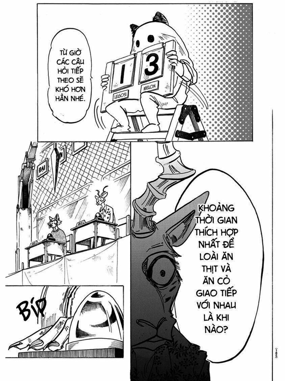 Truyện Tranh Bởi Vì Chúng Ta Đều Là Những Ngôi Sao - Beastars trang 10