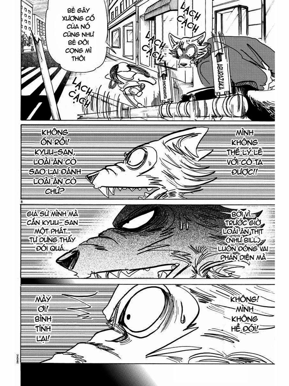 Truyện Tranh Bởi Vì Chúng Ta Đều Là Những Ngôi Sao - Beastars trang 10