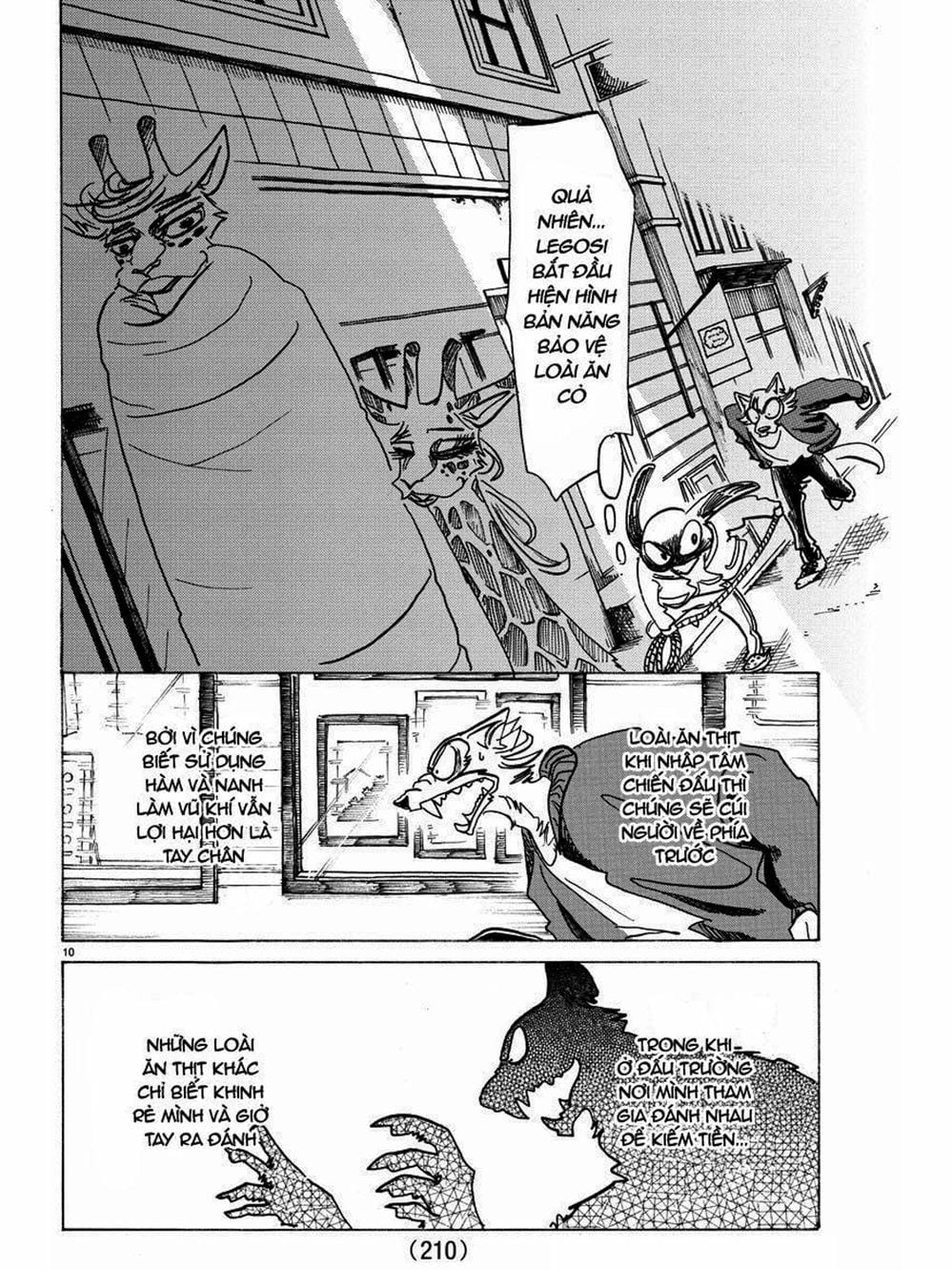 Truyện Tranh Bởi Vì Chúng Ta Đều Là Những Ngôi Sao - Beastars trang 10