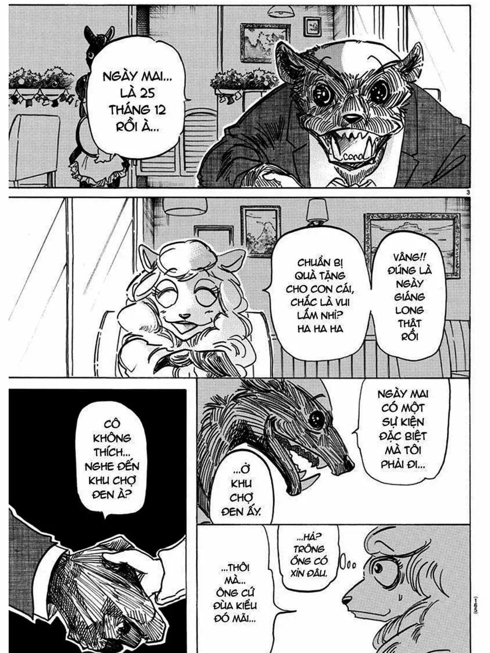 Truyện Tranh Bởi Vì Chúng Ta Đều Là Những Ngôi Sao - Beastars trang 10