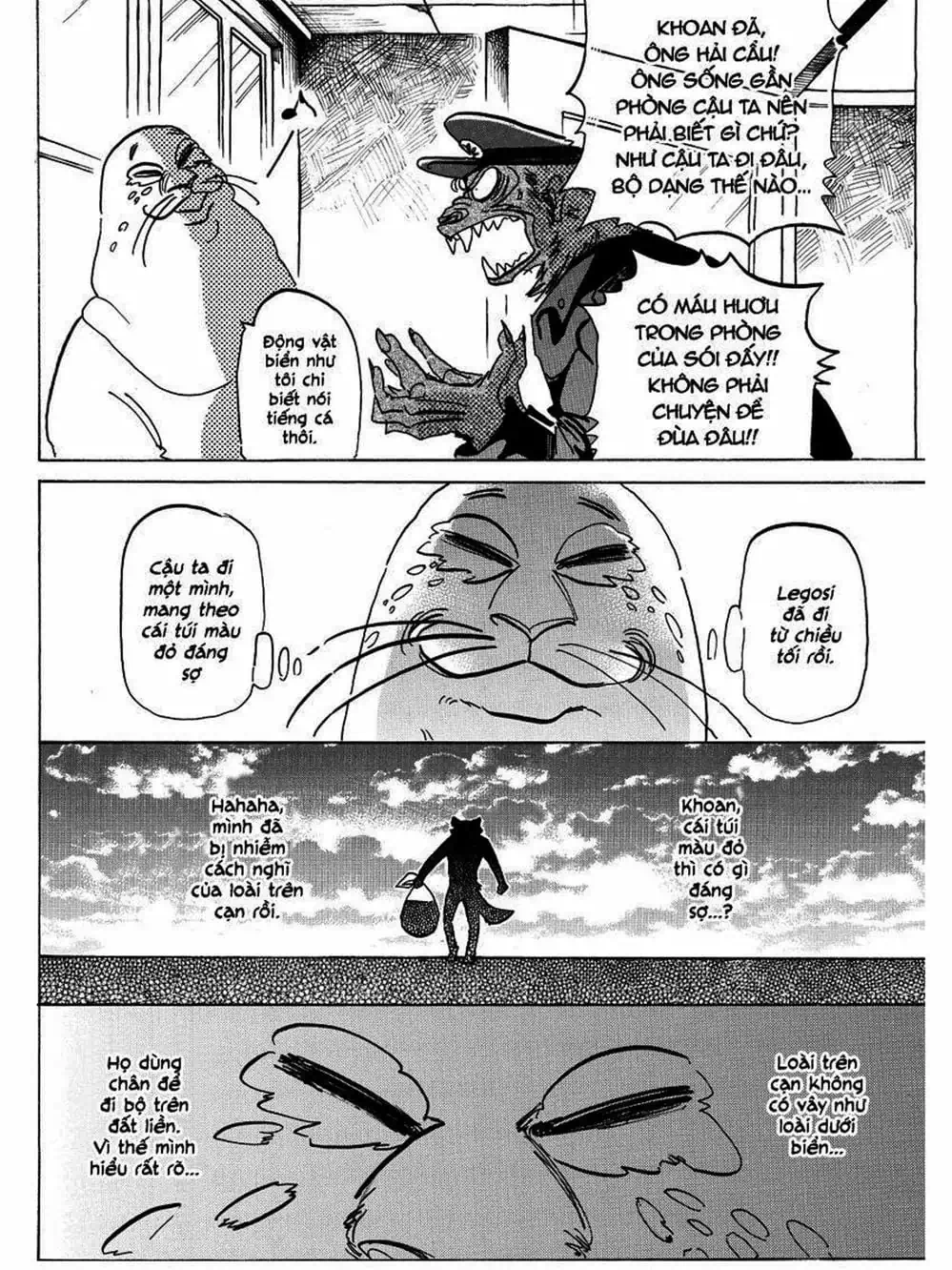 Truyện Tranh Bởi Vì Chúng Ta Đều Là Những Ngôi Sao - Beastars trang 10