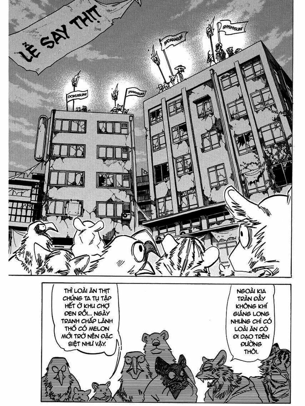 Truyện Tranh Bởi Vì Chúng Ta Đều Là Những Ngôi Sao - Beastars trang 10