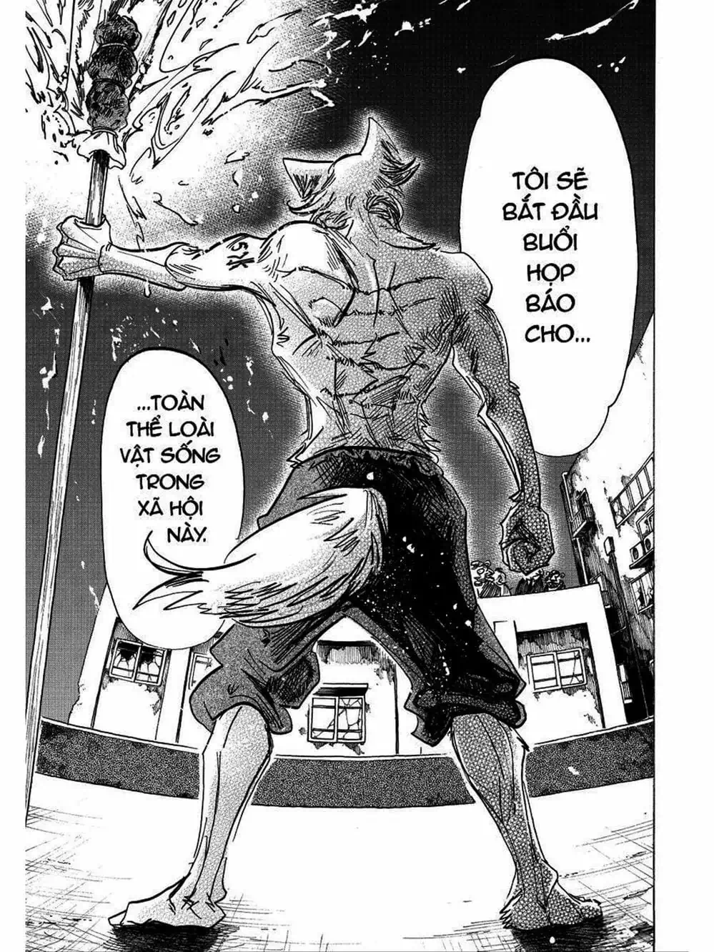 Truyện Tranh Bởi Vì Chúng Ta Đều Là Những Ngôi Sao - Beastars trang 10