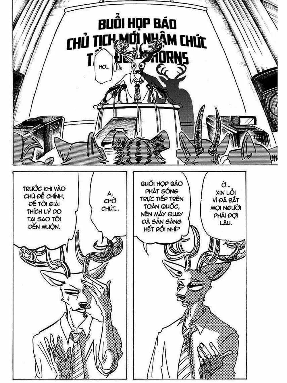 Truyện Tranh Bởi Vì Chúng Ta Đều Là Những Ngôi Sao - Beastars trang 10