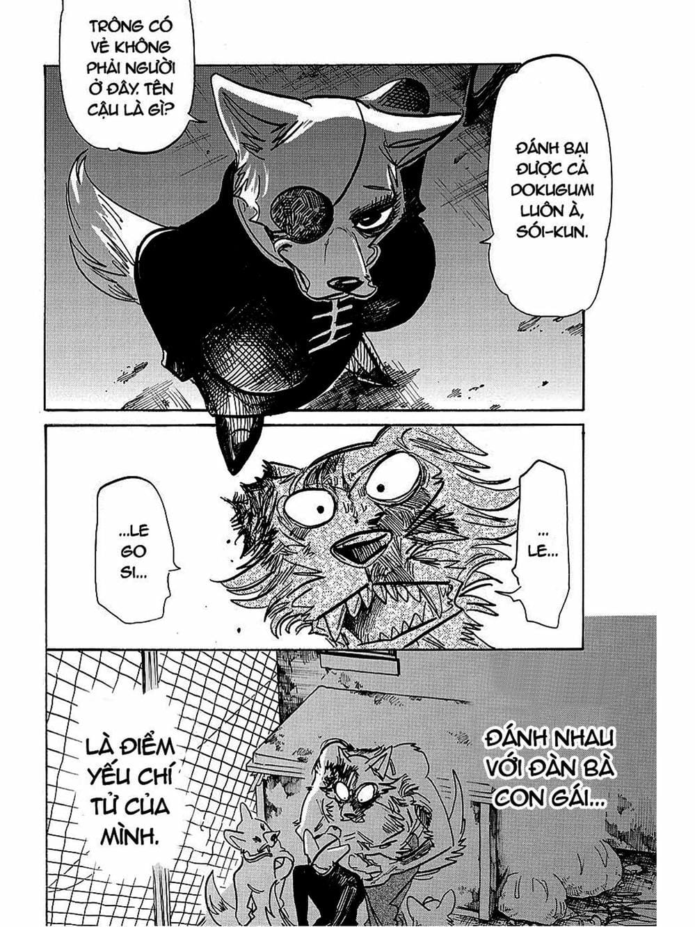 Truyện Tranh Bởi Vì Chúng Ta Đều Là Những Ngôi Sao - Beastars trang 10