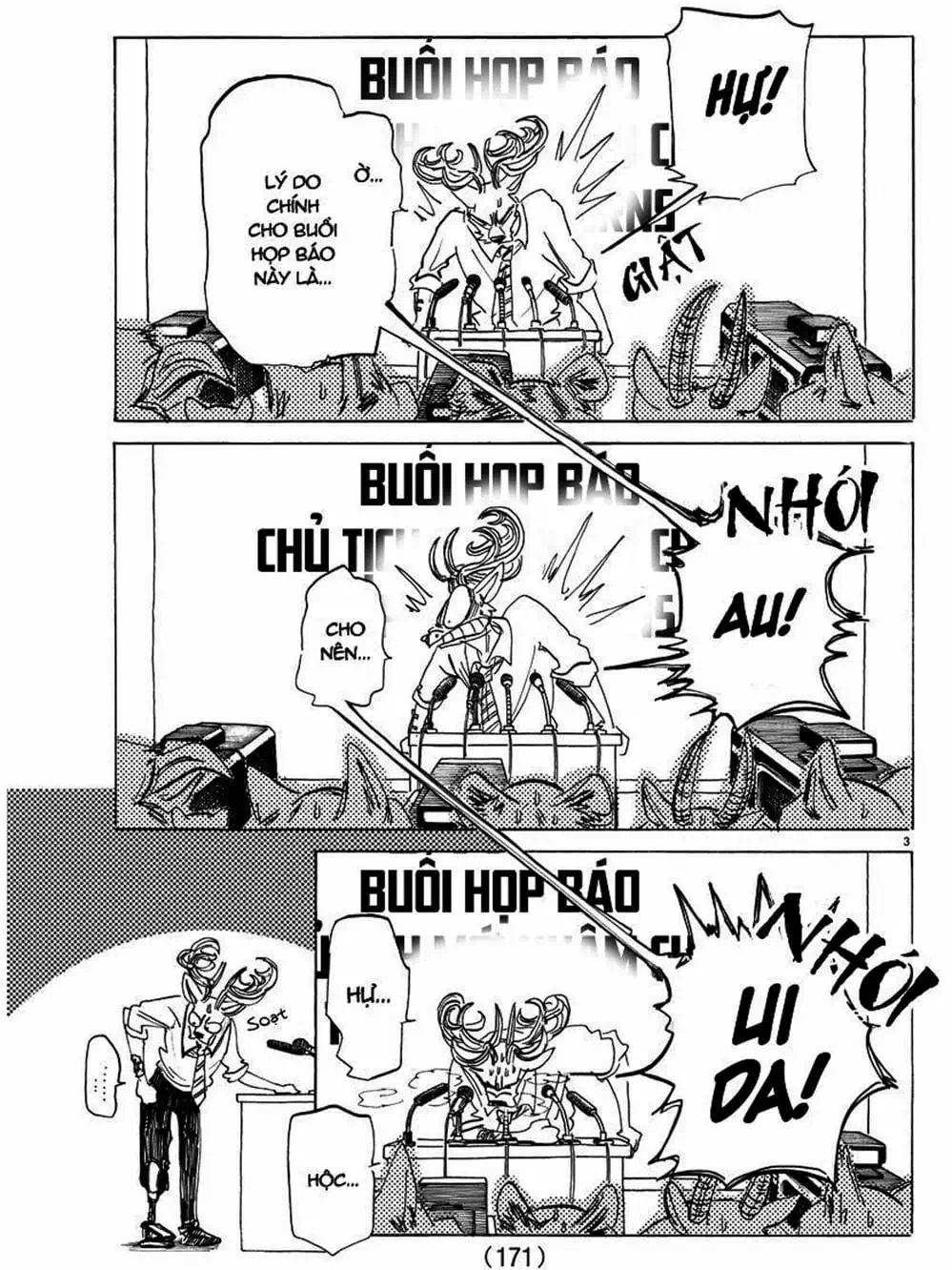 Truyện Tranh Bởi Vì Chúng Ta Đều Là Những Ngôi Sao - Beastars trang 10