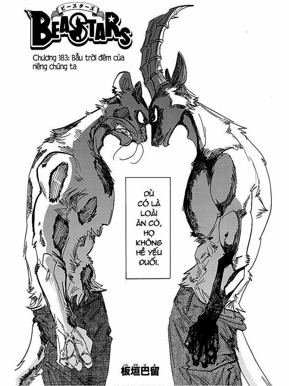 Truyện Tranh Bởi Vì Chúng Ta Đều Là Những Ngôi Sao - Beastars trang 10