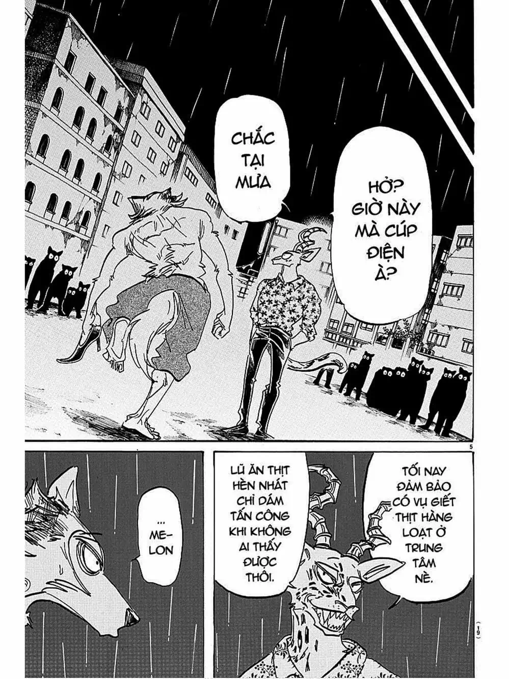 Truyện Tranh Bởi Vì Chúng Ta Đều Là Những Ngôi Sao - Beastars trang 10