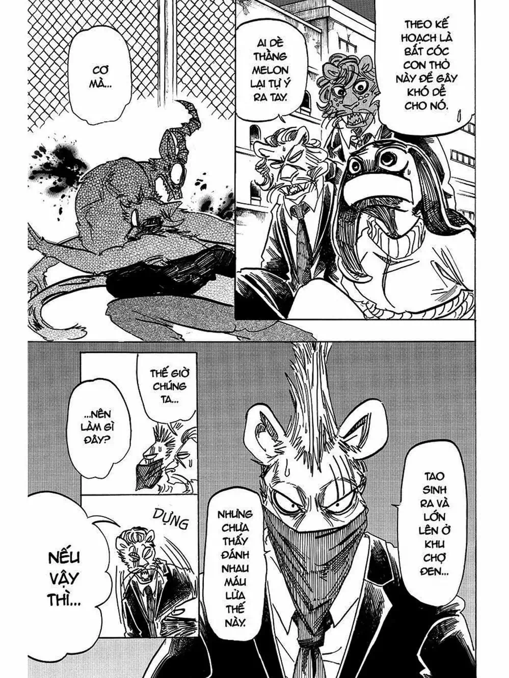 Truyện Tranh Bởi Vì Chúng Ta Đều Là Những Ngôi Sao - Beastars trang 10