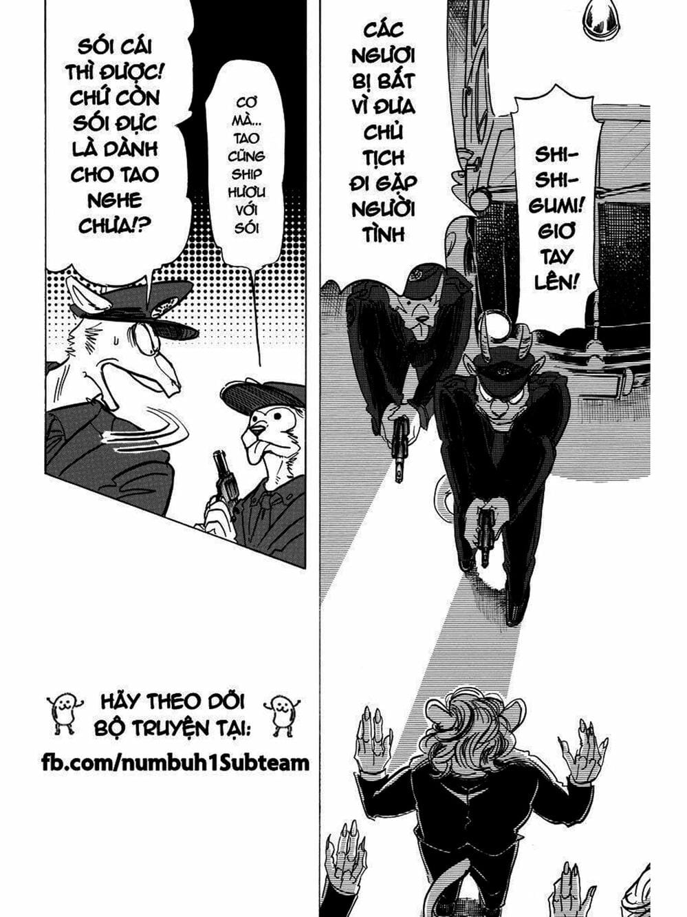 Truyện Tranh Bởi Vì Chúng Ta Đều Là Những Ngôi Sao - Beastars trang 10