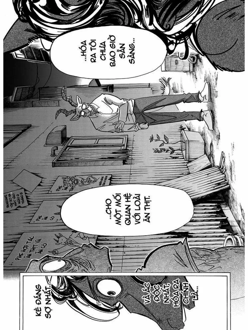 Truyện Tranh Bởi Vì Chúng Ta Đều Là Những Ngôi Sao - Beastars trang 10