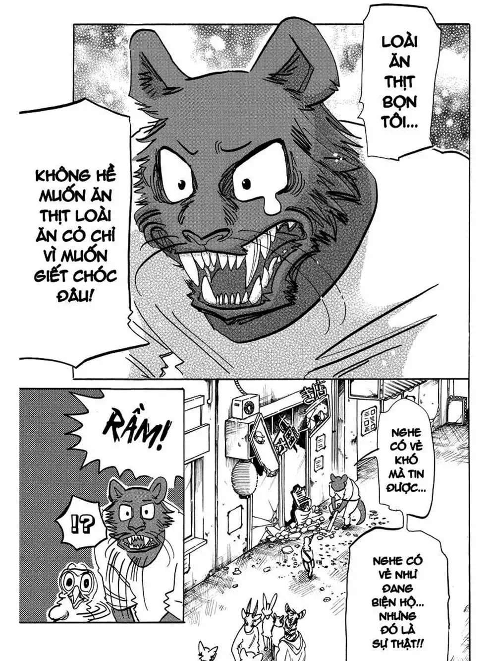 Truyện Tranh Bởi Vì Chúng Ta Đều Là Những Ngôi Sao - Beastars trang 10