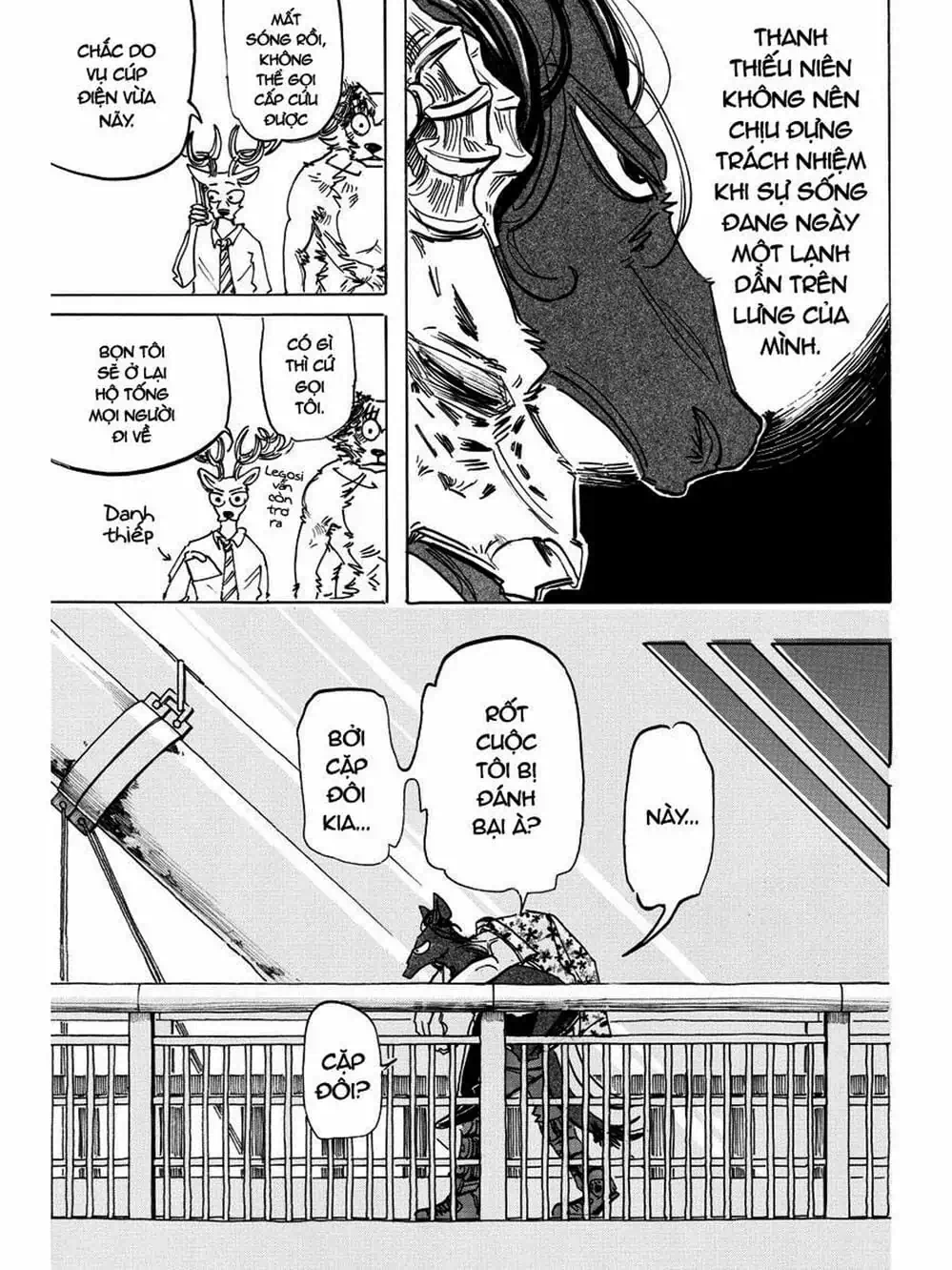 Truyện Tranh Bởi Vì Chúng Ta Đều Là Những Ngôi Sao - Beastars trang 10