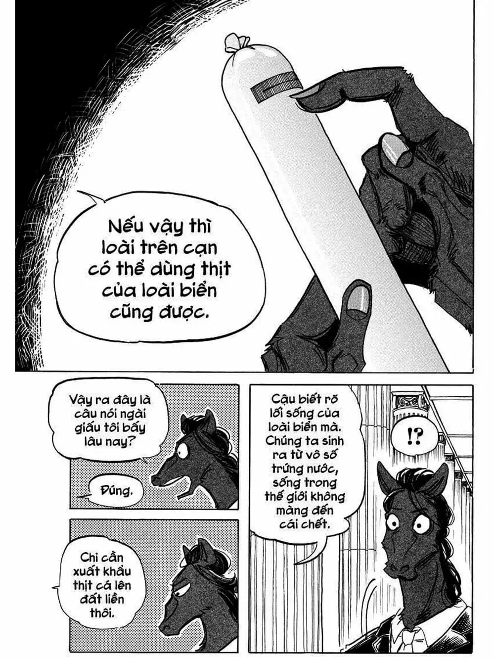 Truyện Tranh Bởi Vì Chúng Ta Đều Là Những Ngôi Sao - Beastars trang 10