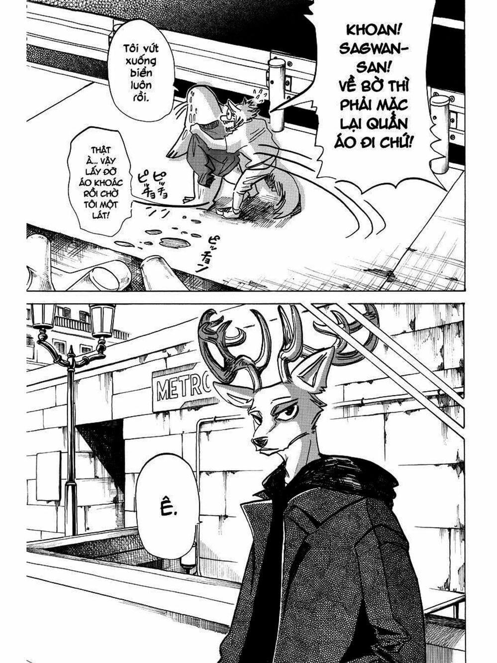 Truyện Tranh Bởi Vì Chúng Ta Đều Là Những Ngôi Sao - Beastars trang 10