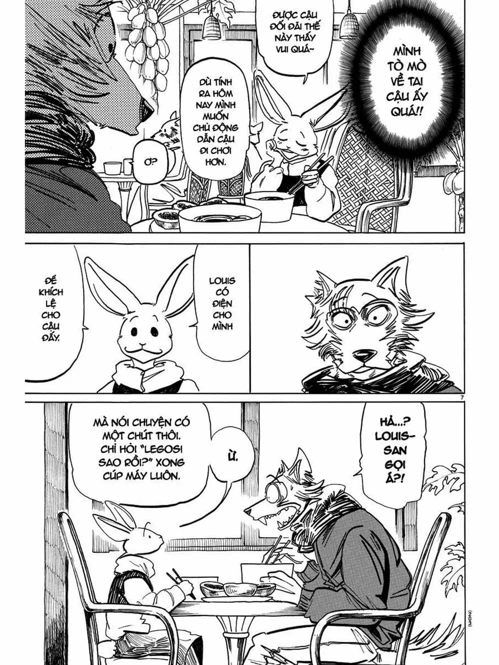 Truyện Tranh Bởi Vì Chúng Ta Đều Là Những Ngôi Sao - Beastars trang 10