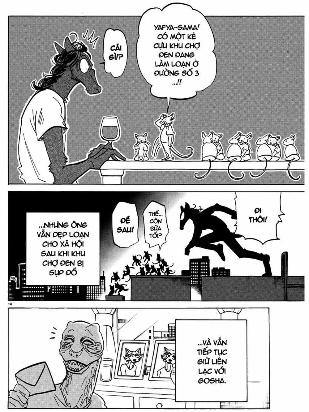 Truyện Tranh Bởi Vì Chúng Ta Đều Là Những Ngôi Sao - Beastars trang 10