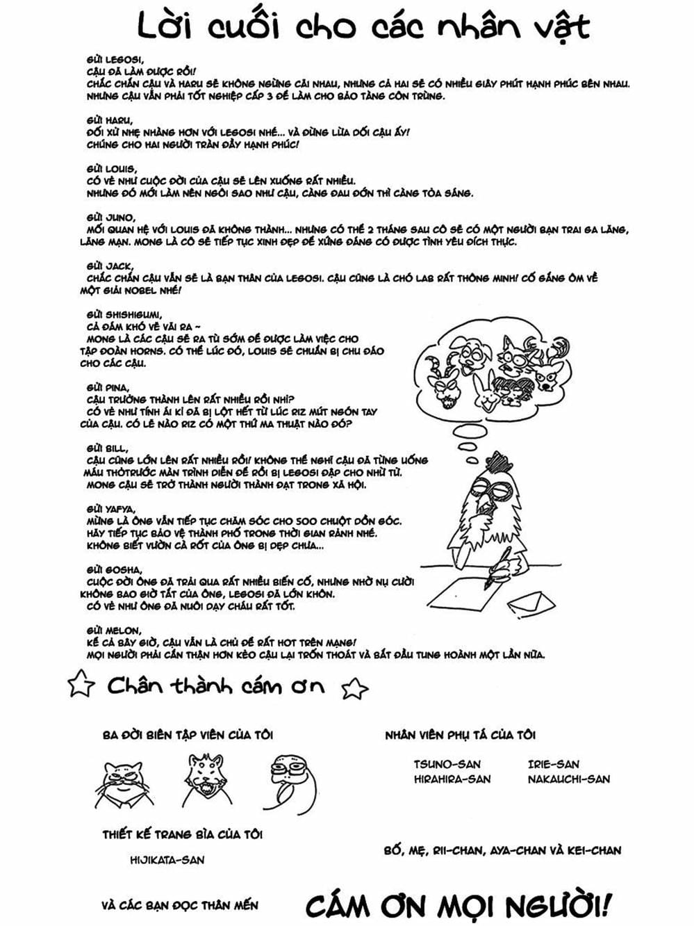 Truyện Tranh Bởi Vì Chúng Ta Đều Là Những Ngôi Sao - Beastars trang 10