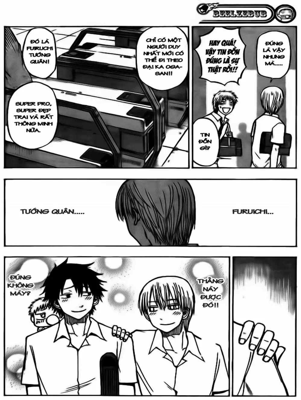 Truyện Tranh Vua Quỷ Beelzebub trang 6