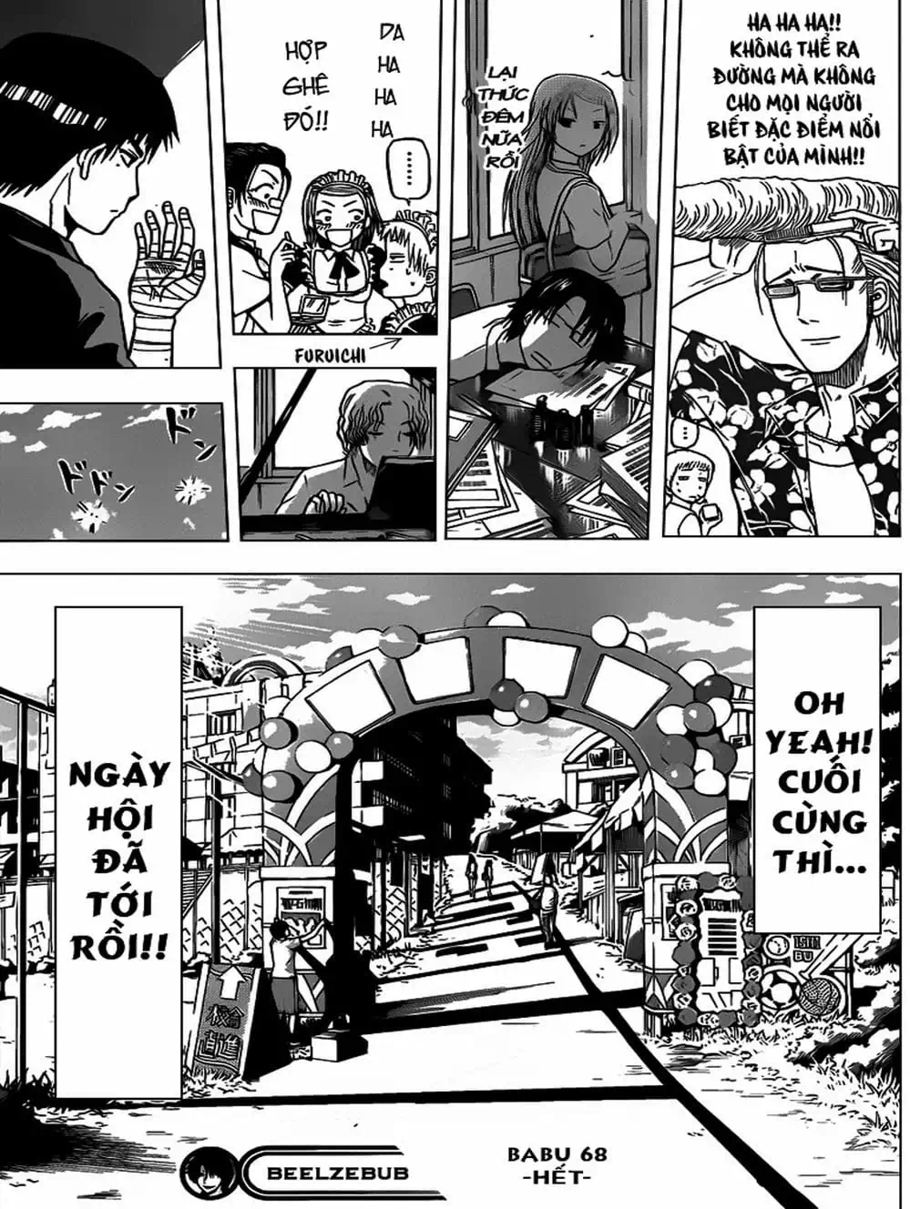 Truyện Tranh Vua Quỷ Beelzebub trang 6