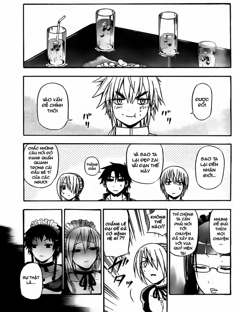 Truyện Tranh Vua Quỷ Beelzebub trang 6