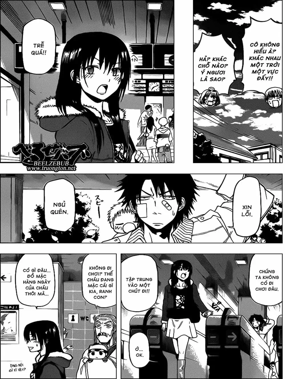 Truyện Tranh Vua Quỷ Beelzebub trang 6