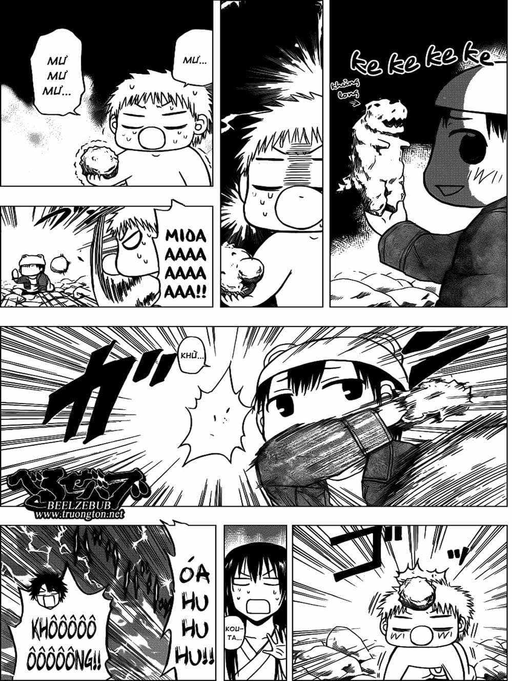 Truyện Tranh Vua Quỷ Beelzebub trang 6