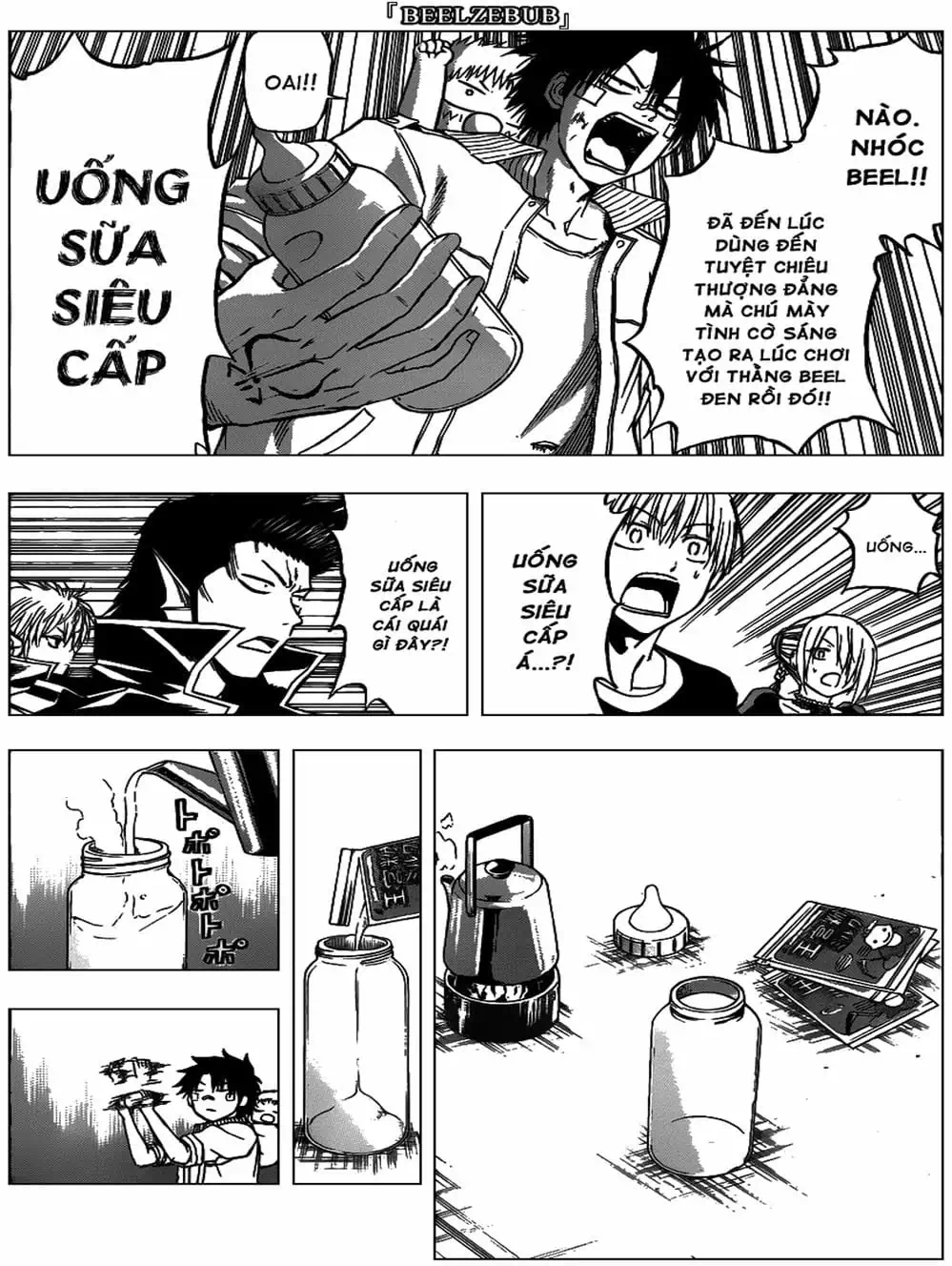 Truyện Tranh Vua Quỷ Beelzebub trang 6