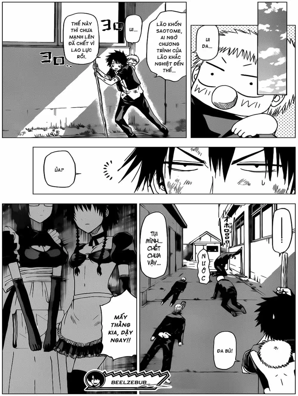 Truyện Tranh Vua Quỷ Beelzebub trang 6