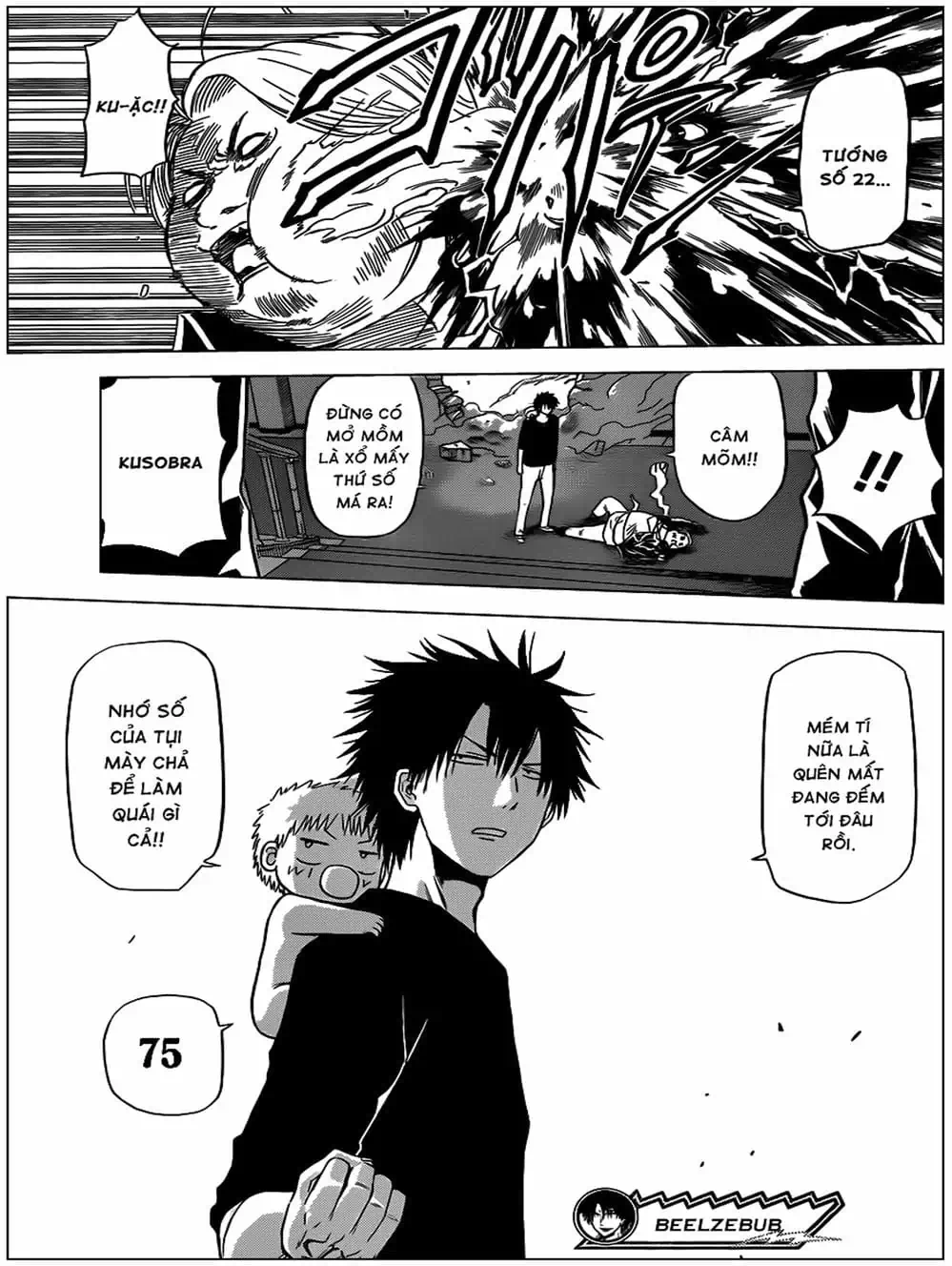 Truyện Tranh Vua Quỷ Beelzebub trang 6