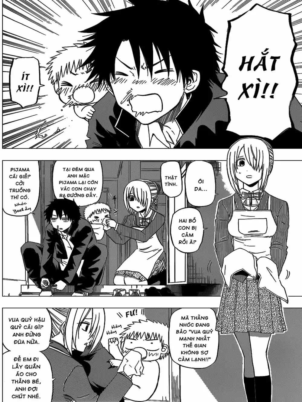 Truyện Tranh Vua Quỷ Beelzebub trang 6