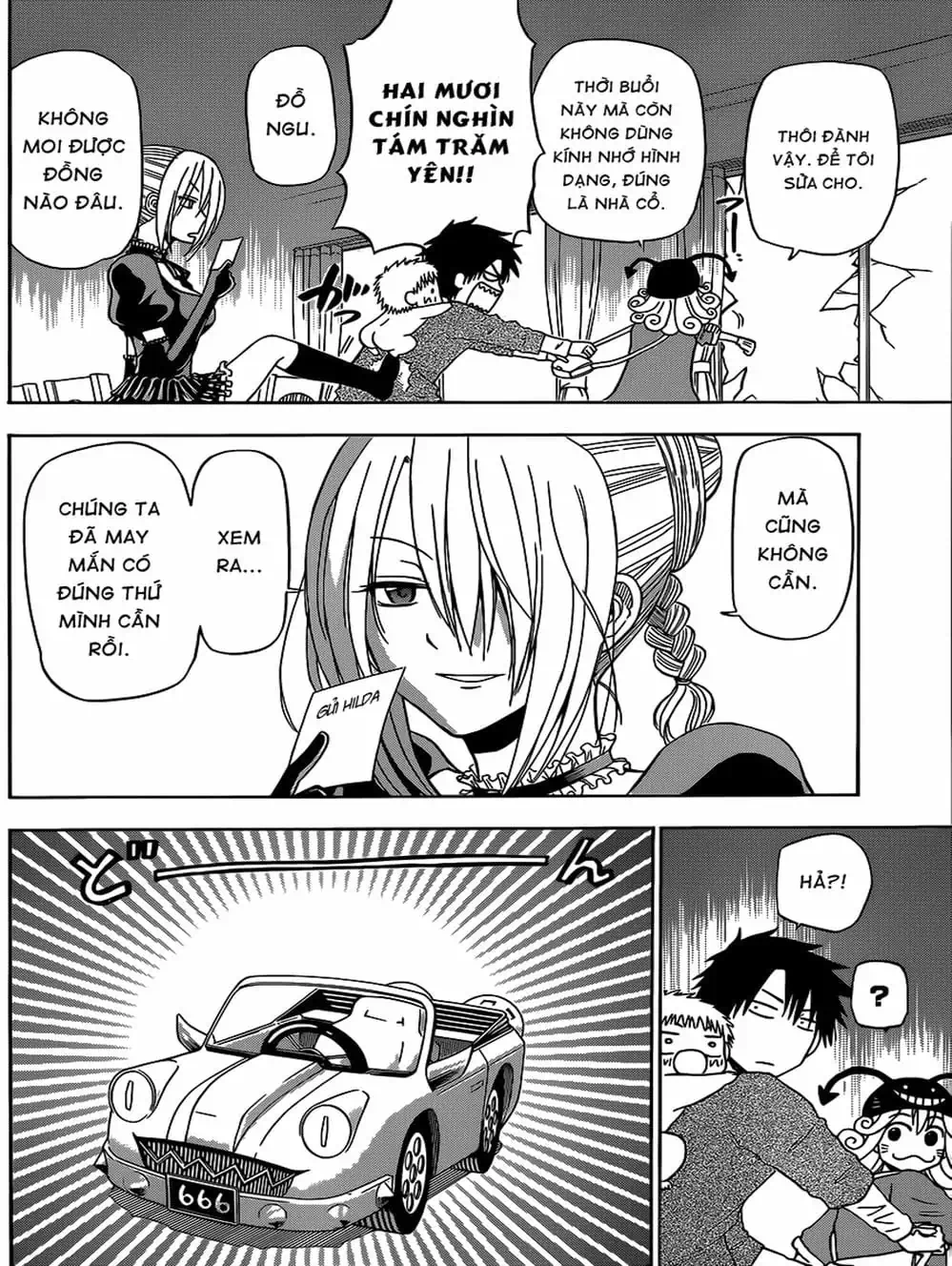 Truyện Tranh Vua Quỷ Beelzebub trang 6