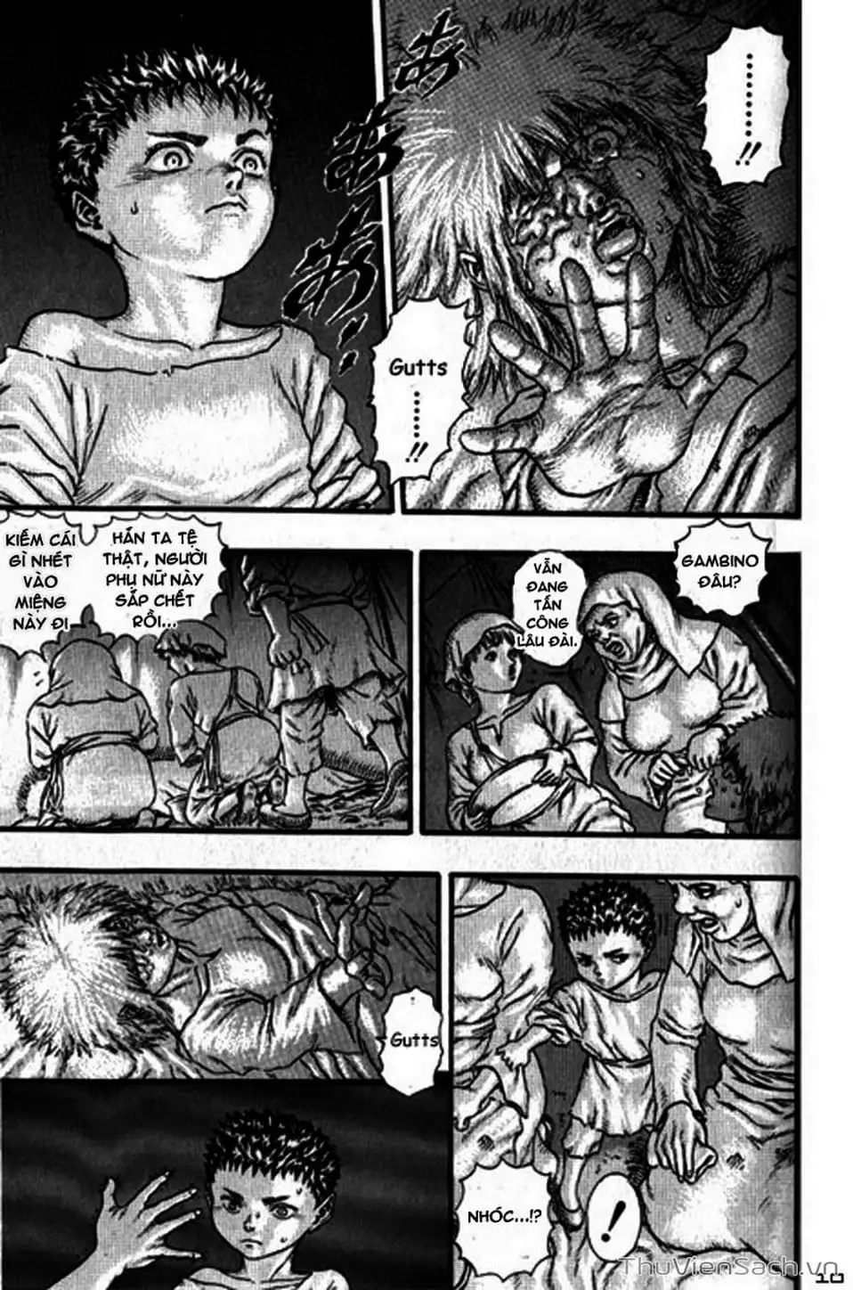 Truyện Tranh Kiếm Sĩ Đen - Berserk trang 9