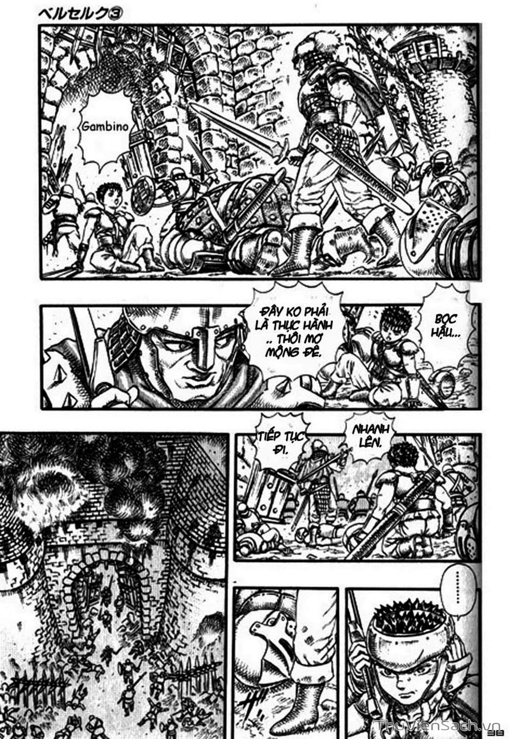 Truyện Tranh Kiếm Sĩ Đen - Berserk trang 9
