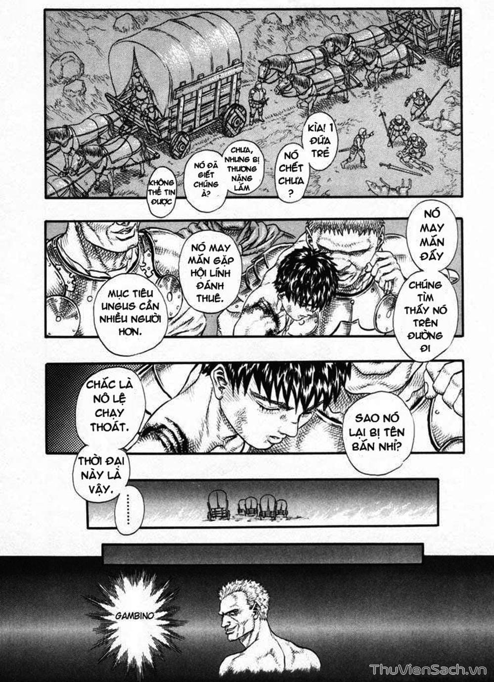 Truyện Tranh Kiếm Sĩ Đen - Berserk trang 9