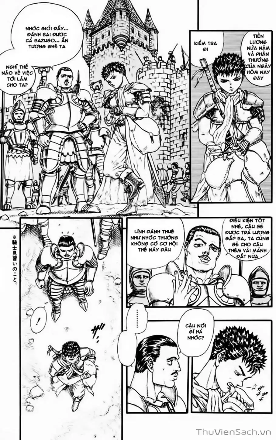 Truyện Tranh Kiếm Sĩ Đen - Berserk trang 9