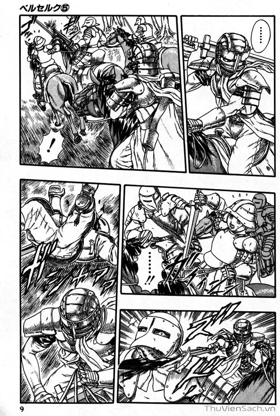 Truyện Tranh Kiếm Sĩ Đen - Berserk trang 9