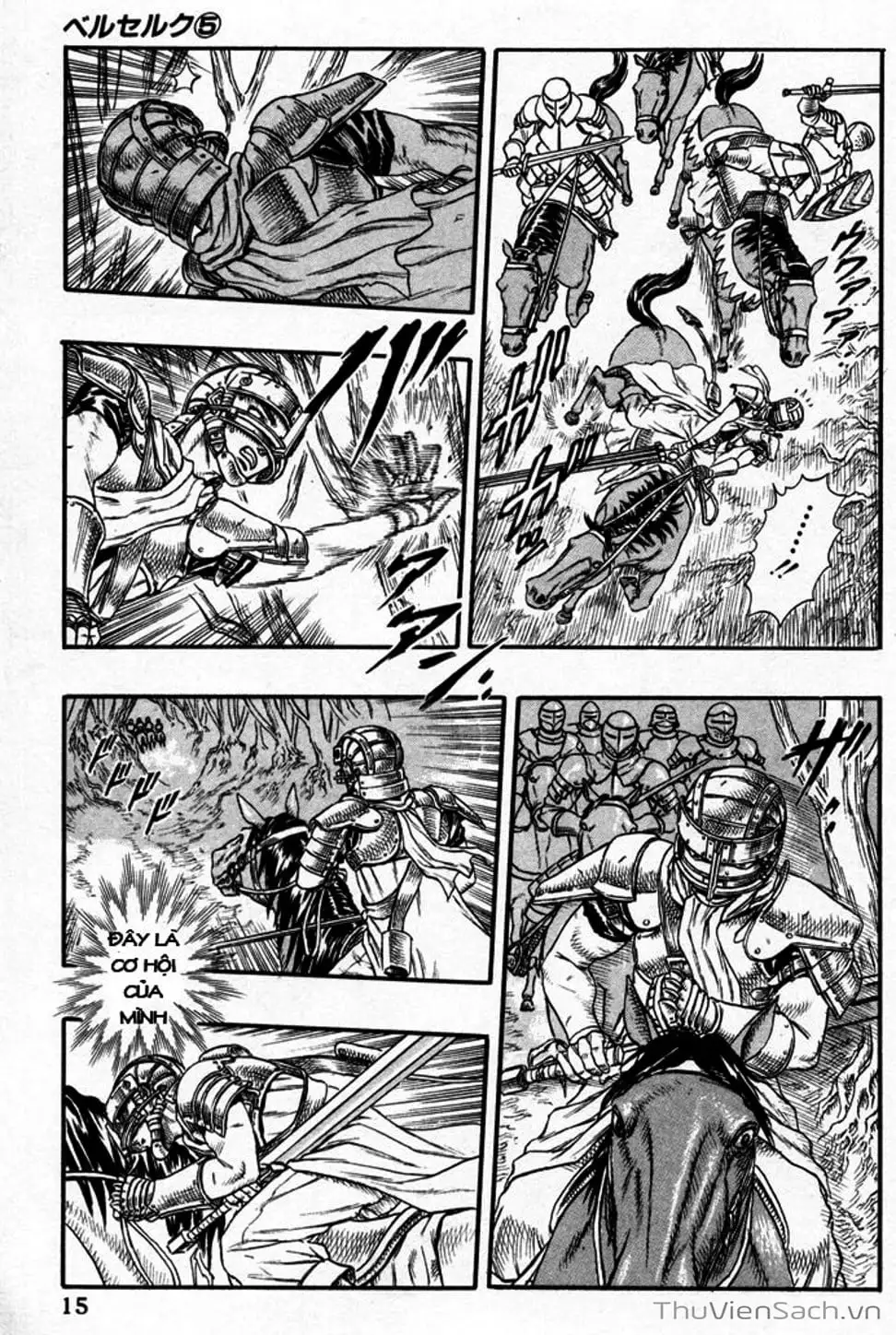 Truyện Tranh Kiếm Sĩ Đen - Berserk trang 9