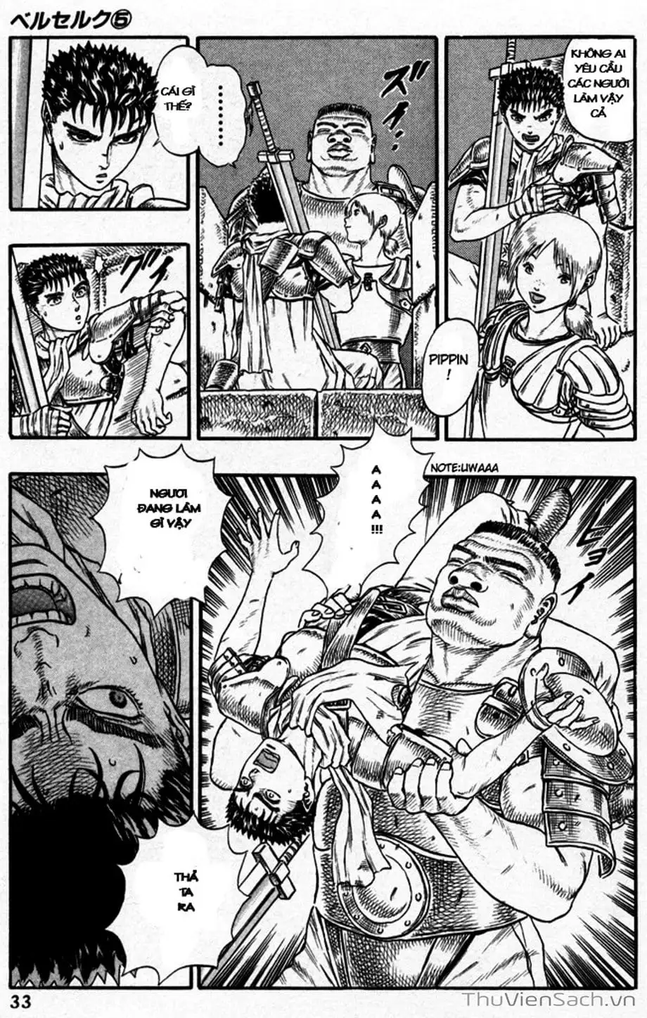 Truyện Tranh Kiếm Sĩ Đen - Berserk trang 9