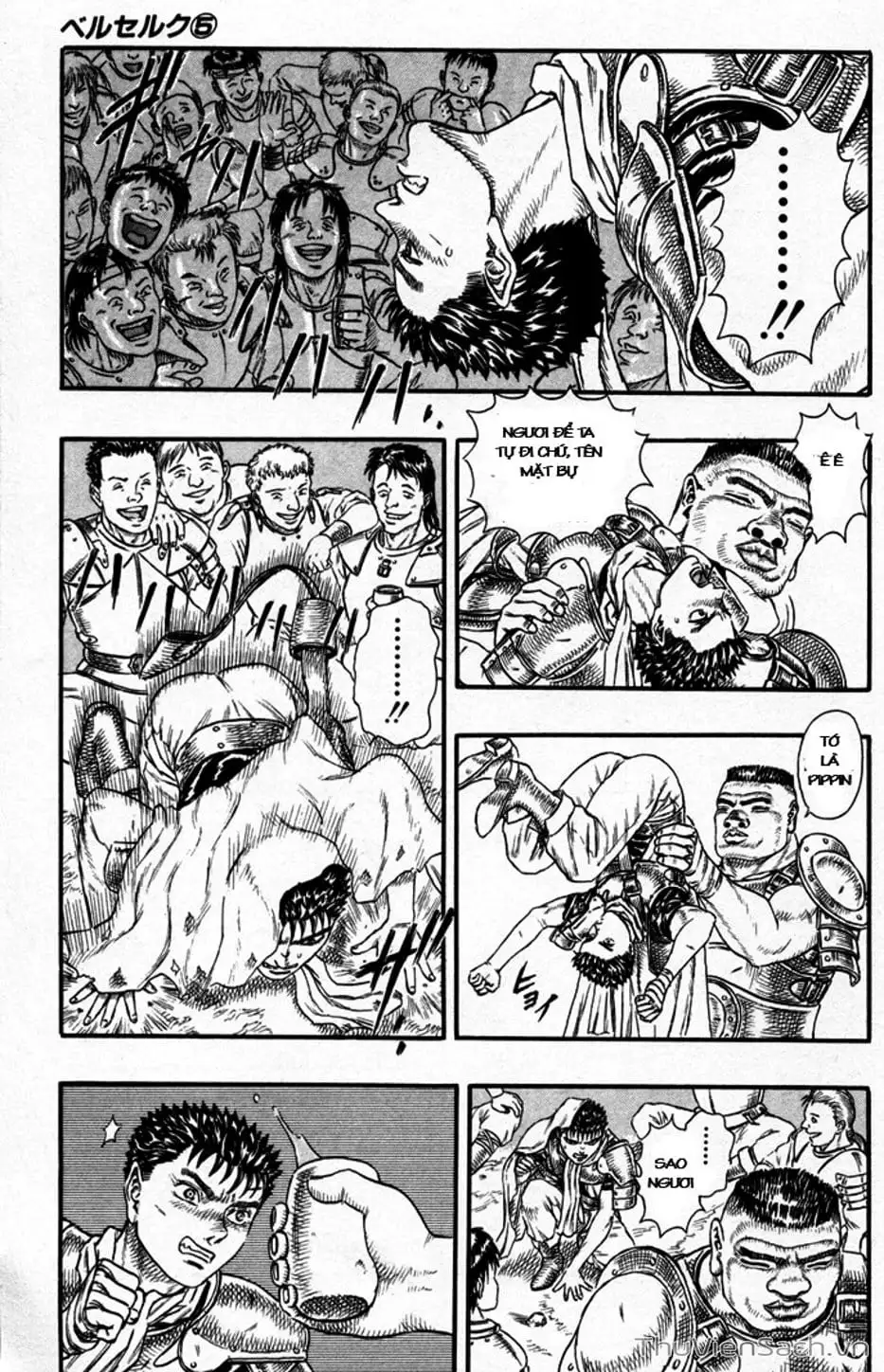Truyện Tranh Kiếm Sĩ Đen - Berserk trang 9