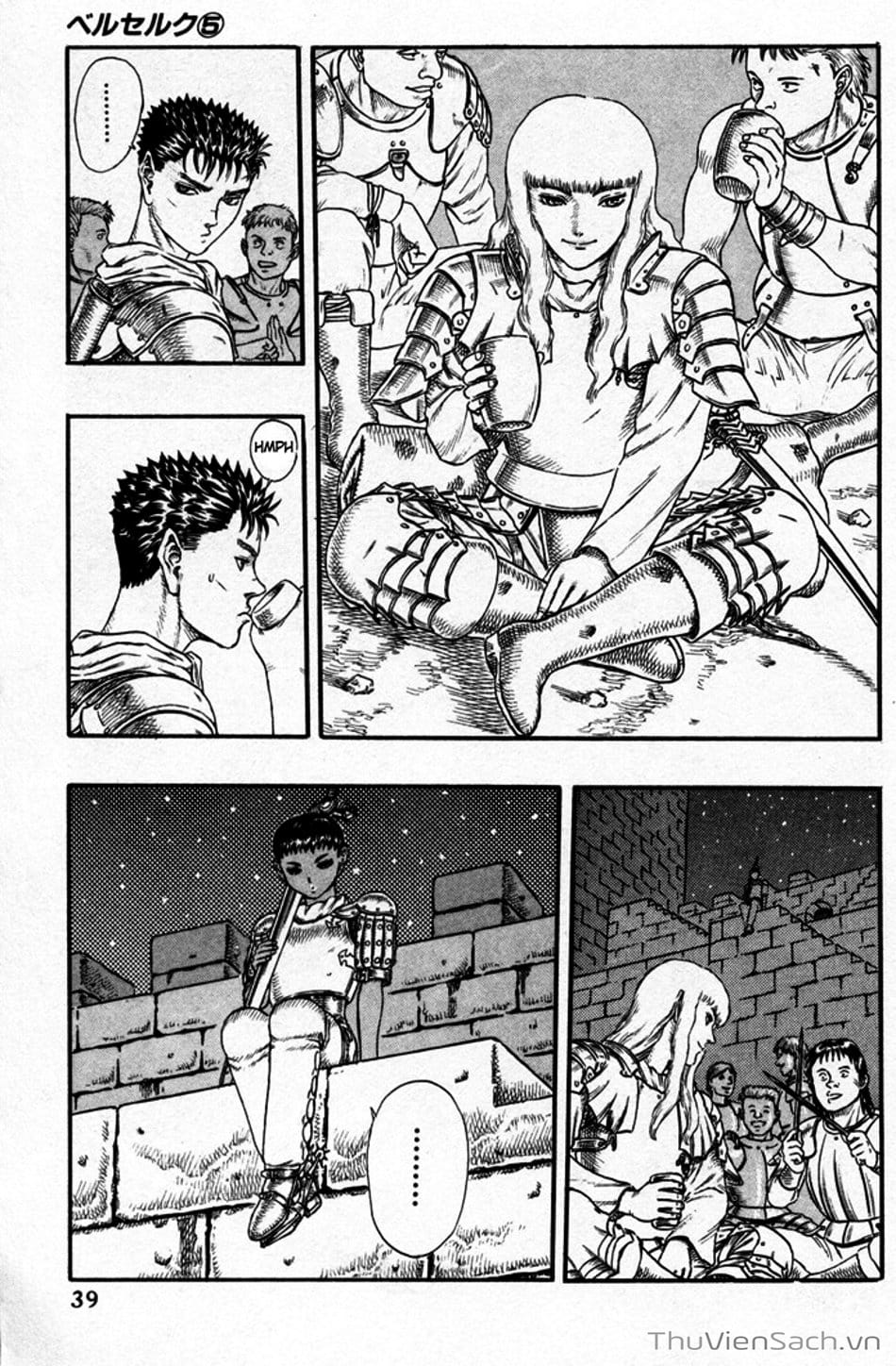 Truyện Tranh Kiếm Sĩ Đen - Berserk trang 9