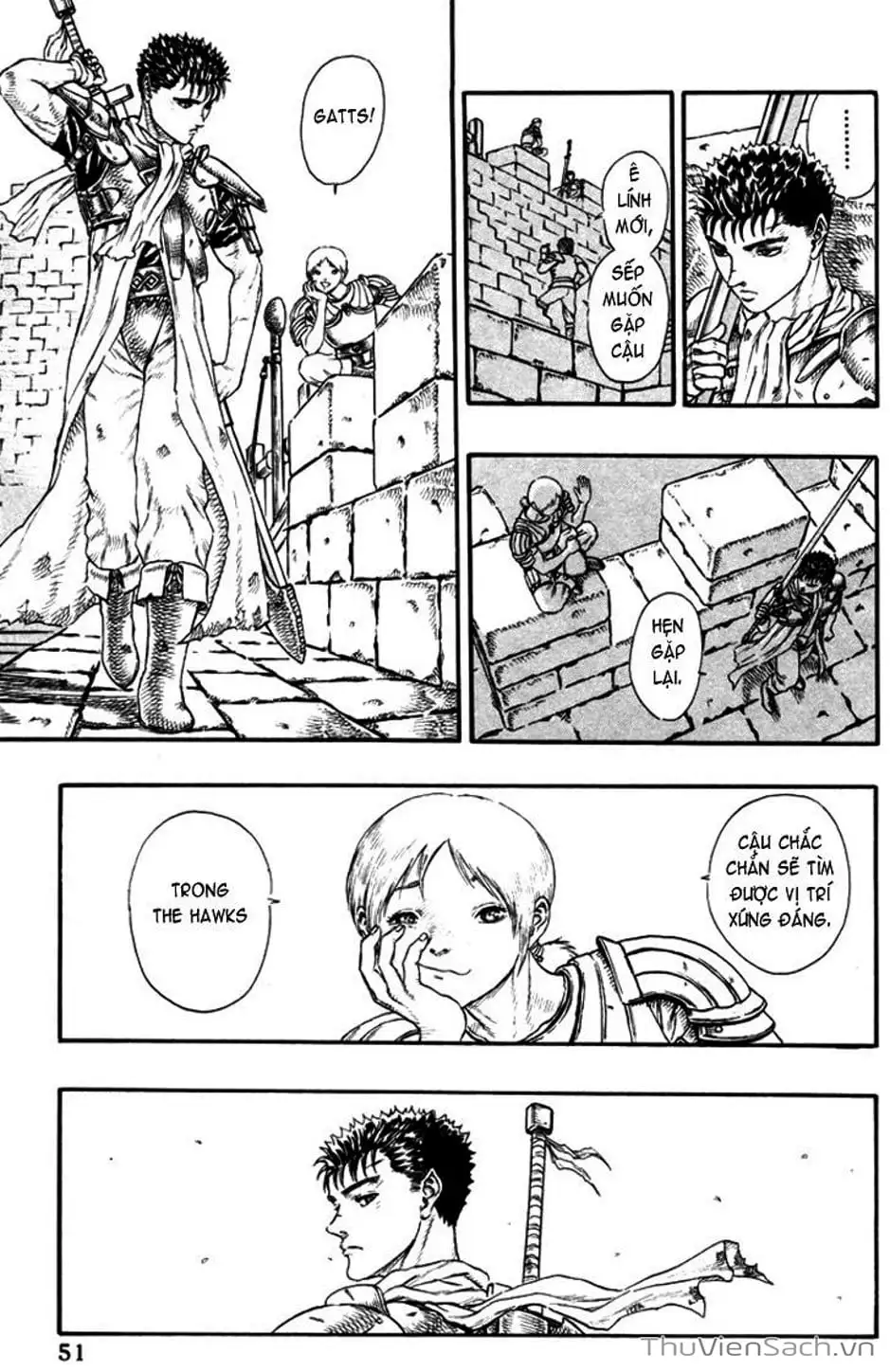 Truyện Tranh Kiếm Sĩ Đen - Berserk trang 9