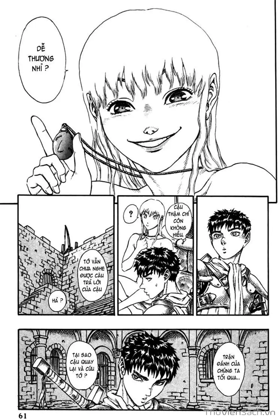 Truyện Tranh Kiếm Sĩ Đen - Berserk trang 9